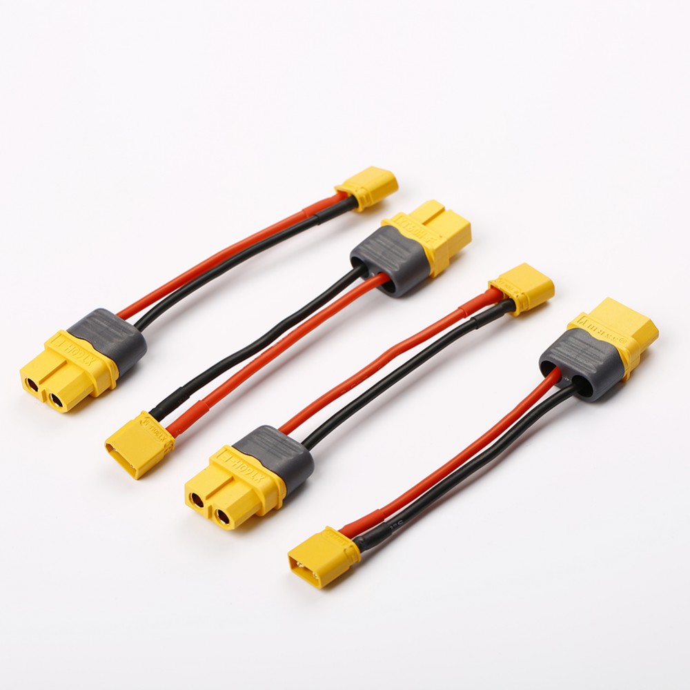 XT30 XT-30 Male to SM 2Pin plug Male 20AWG 10CM Battery Charge Cable 