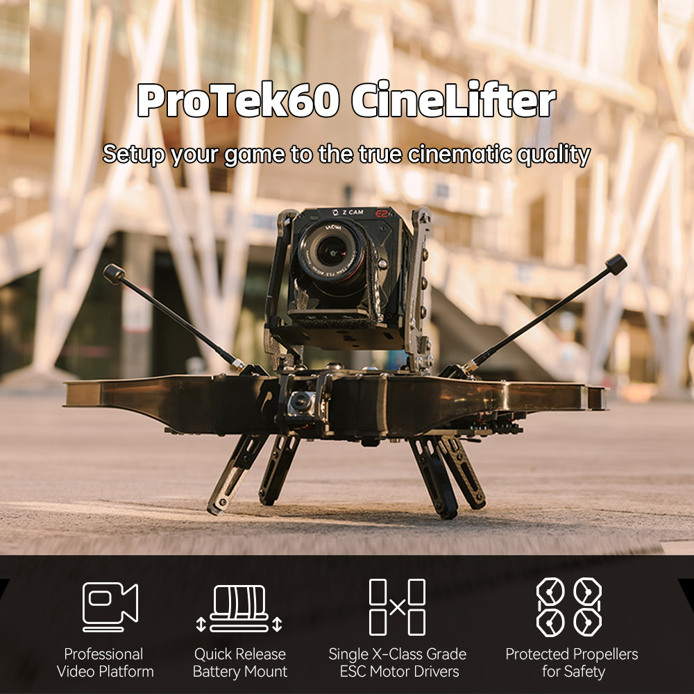 ProTek60 Pro HD 6S Cinelifter + DJI Air Unit - BNF